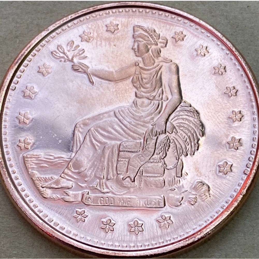 Trade Liberty Copper .999 Fine